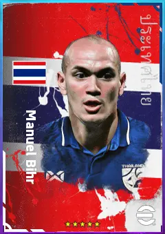 Manuel Bihr eFootball 2026 player card, 68 OVR CB