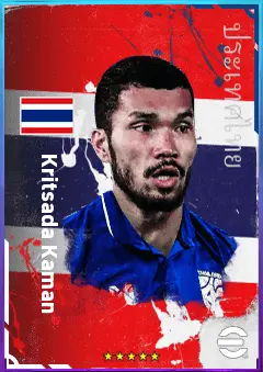 Kritsada Kaman eFootball 2026 player card, 67 OVR CB