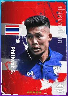 Phitiwat S. eFootball 2026 player card, 69 OVR CMF