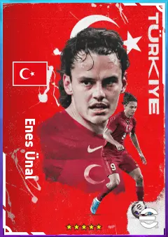 Enes Ünal eFootball 2026 player card, 79 OVR CF