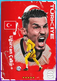 Uğurcan Çakır eFootball 2026 player card, 81 OVR GK