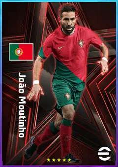 João Moutinho eFootball 2026 player card, 81 OVR CMF