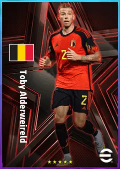 Toby Alderweireld eFootball 2026 player card, 80 OVR CB