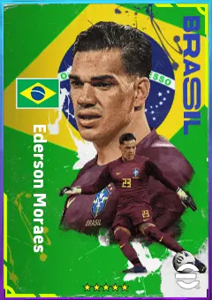 Ederson Moraes eFootball 2026 player card, 85 OVR GK