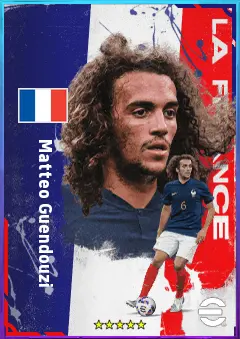 Matteo Guendouzi eFootball 2026 player card, 81 OVR CMF