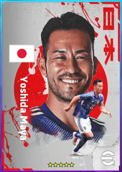 Yoshida Maya eFootball 2026 player card, 78 OVR CB