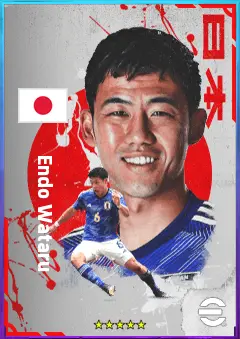 Endo Wataru eFootball 2026 player card, 78 OVR DMF