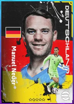 Manuel Neuer eFootball 2026 player card, 87 OVR GK