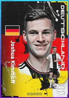 Joshua Kimmich eFootball 2026 player card, 86 OVR DMF