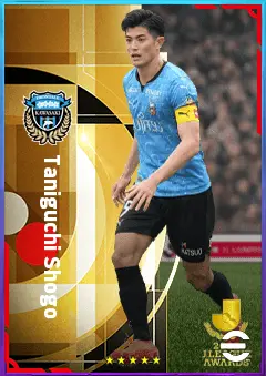 Taniguchi Shogo eFootball 2026 player card, 74 OVR CB