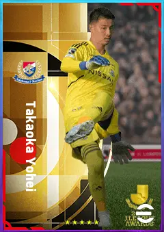 Takaoka Yohei eFootball 2026 player card, 71 OVR GK