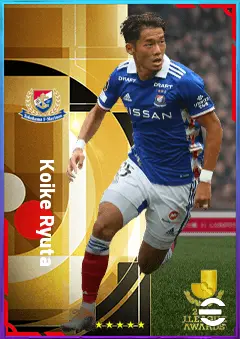 Koike Ryuta eFootball 2026 player card, 74 OVR RB