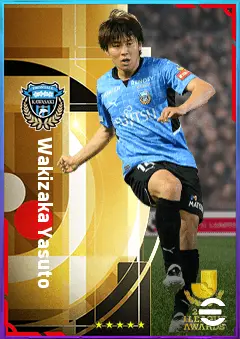 Wakizaka Yasuto eFootball 2026 player card, 73 OVR CMF