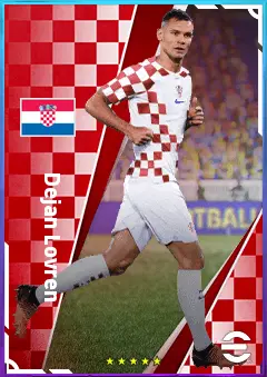 Dejan Lovren eFootball 2026 player card, 81 OVR CB