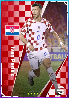 Ivan Perišić eFootball 2026 player card, 82 OVR LMF