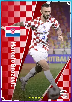 Marcelo Brozović eFootball 2026 player card, 84 OVR DMF