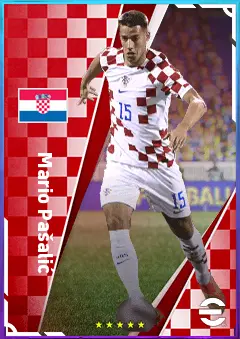 Mario Pašalić eFootball 2026 player card, 81 OVR CMF