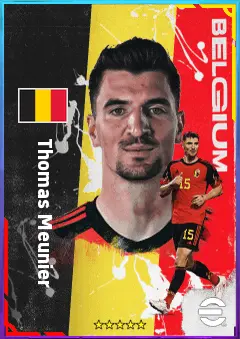 Thomas Meunier eFootball 2026 player card, 79 OVR RB