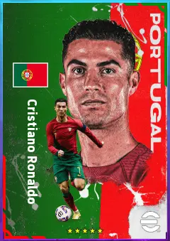 Cristiano Ronaldo eFootball 2026 player card, 86 OVR CF
