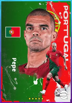 Pepe eFootball 2026 player card, 81 OVR CB