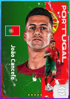 João Cancelo eFootball 2026 player card, 86 OVR LB