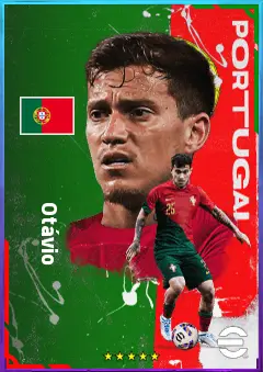 Otávio eFootball 2026 player card, 82 OVR RMF