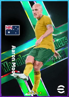 Aaron Mooy eFootball 2026 player card, 78 OVR CMF