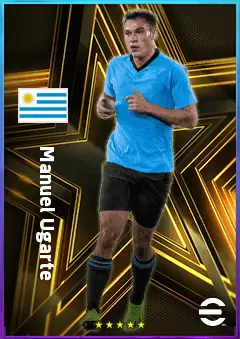 Manuel Ugarte eFootball 2026 player card, 79 OVR DMF