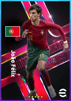 João Félix eFootball 2026 player card, 84 OVR SS