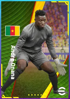 André Onana eFootball 2026 player card, 83 OVR GK
