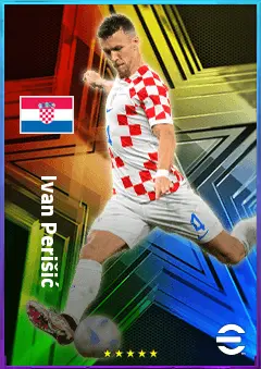 Ivan Perišić eFootball 2026 player card, 83 OVR LWF
