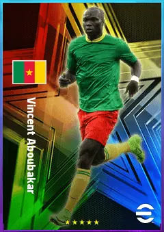 Vincent Aboubakar eFootball 2026 player card, 78 OVR CF