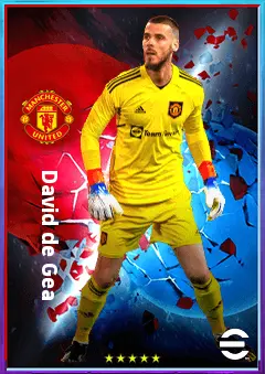 David de Gea eFootball 2026 player card, 83 OVR GK