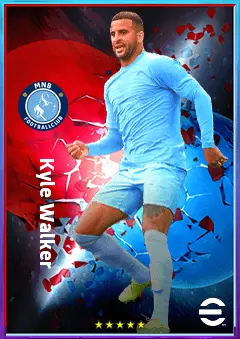 Kyle Walker eFootball 2026 player card, 83 OVR RB