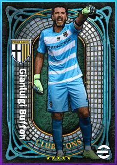Gianluigi Buffon eFootball 2026 player card, 79 OVR GK