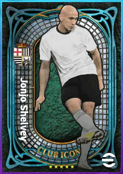 Jonjo Shelvey eFootball 2026 player card, 78 OVR CMF
