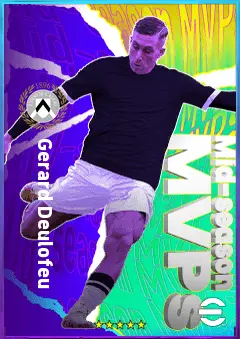 Gerard Deulofeu eFootball 2026 player card, 81 OVR SS
