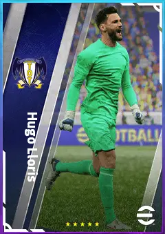 Hugo Lloris eFootball 2026 player card, 83 OVR GK