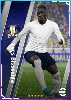 Yves Bissouma eFootball 2026 player card, 81 OVR DMF