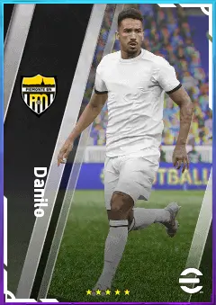 Danilo eFootball 2026 player card, 81 OVR RB