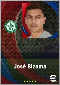 José Bizama eFootball 2026 player card, 68 OVR CB