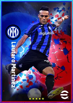 Lautaro Martínez eFootball 2026 player card, 84 OVR CF
