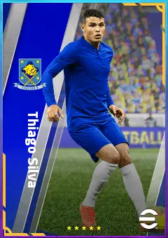 Thiago Silva eFootball 2026 player card, 83 OVR CB