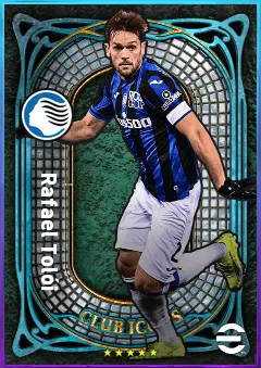 Rafael Tolói eFootball 2026 player card, 80 OVR CB