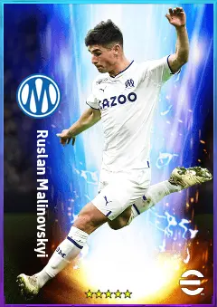 Ruslan Malinovskyi eFootball 2026 player card, 80 OVR AMF