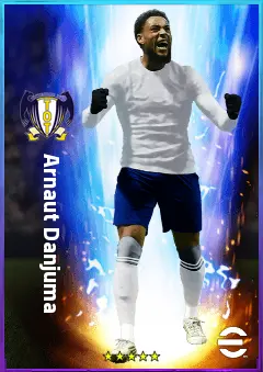 Arnaut Danjuma eFootball 2026 player card, 81 OVR CF