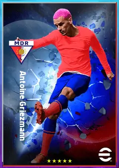 Antoine Griezmann eFootball 2026 player card, 83 OVR SS