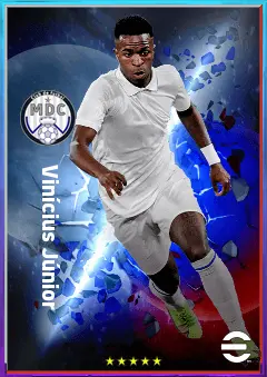 Vinícius Júnior eFootball 2026 player card, 85 OVR LWF