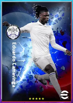 Eduardo Camavinga eFootball 2026 player card, 82 OVR CMF