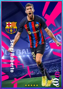 Sergi Roberto eFootball 2026 player card, 78 OVR RB